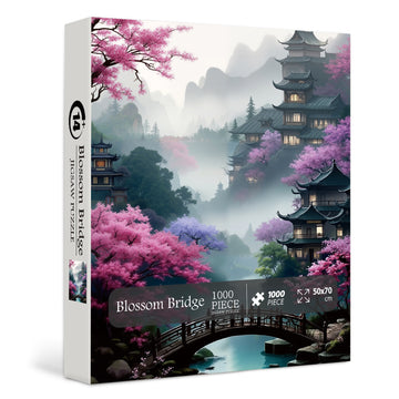 Blossom Bridge puzzle puzzle 1000 pezzi